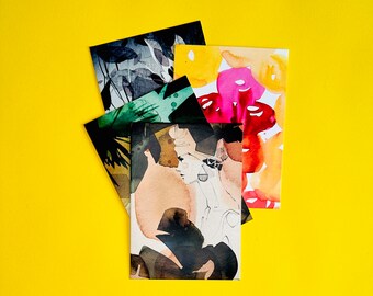 Illustrated Postcard Set