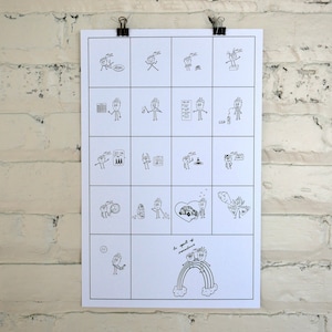 John Prine Art Poster Illustrated Lyrics In Spite of Ourselves
