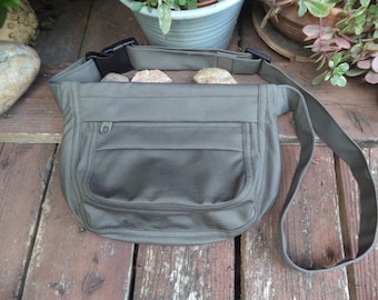olive green fanny pack