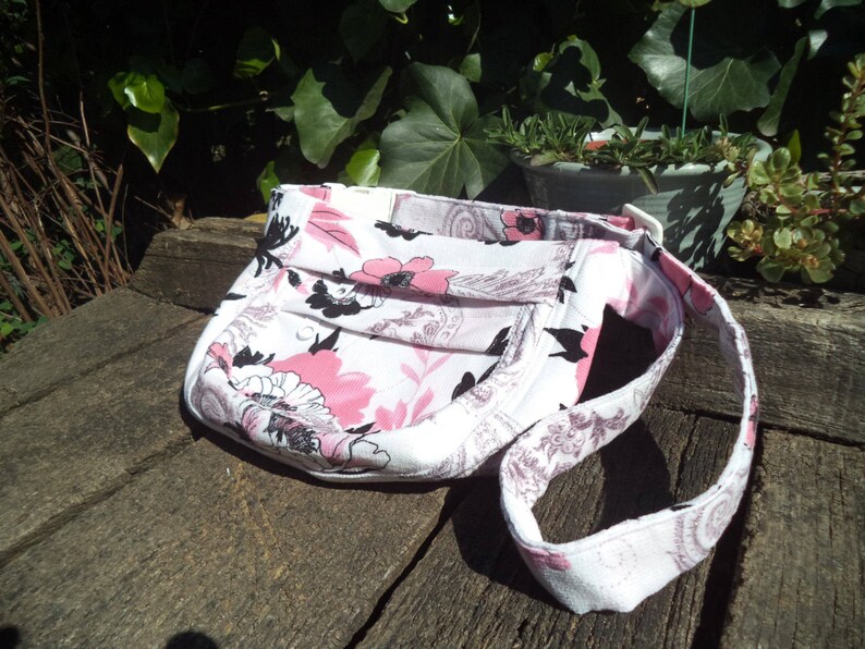 Floral corduroy fanny pack,hip bag,belt bag