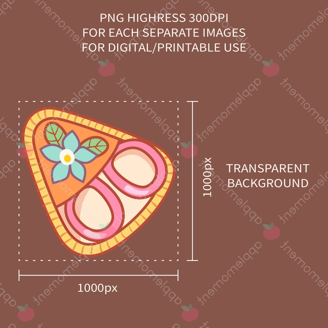 Cute Kawaii Printable Digital Stickers Clipart Colorful Sewing Pack ...