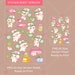 Cute Kawaii Printable Digital Stickers Clipart Sporty Bunny Rabbit ...