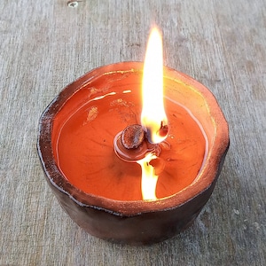 DIY Easy Tin Can Oil Lamp - Tutorial - Sew Historically