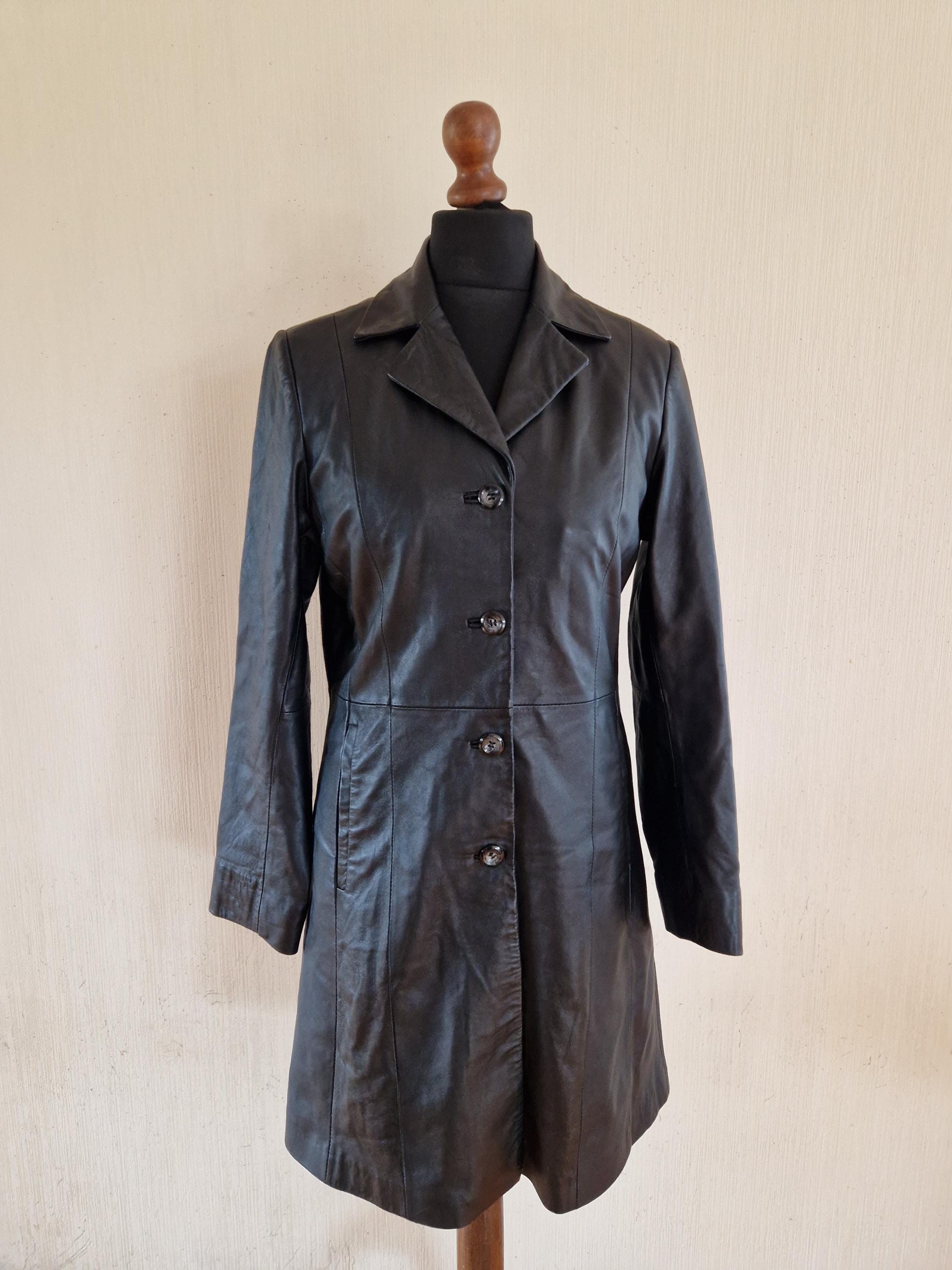 Saki Leather Jacket - Etsy