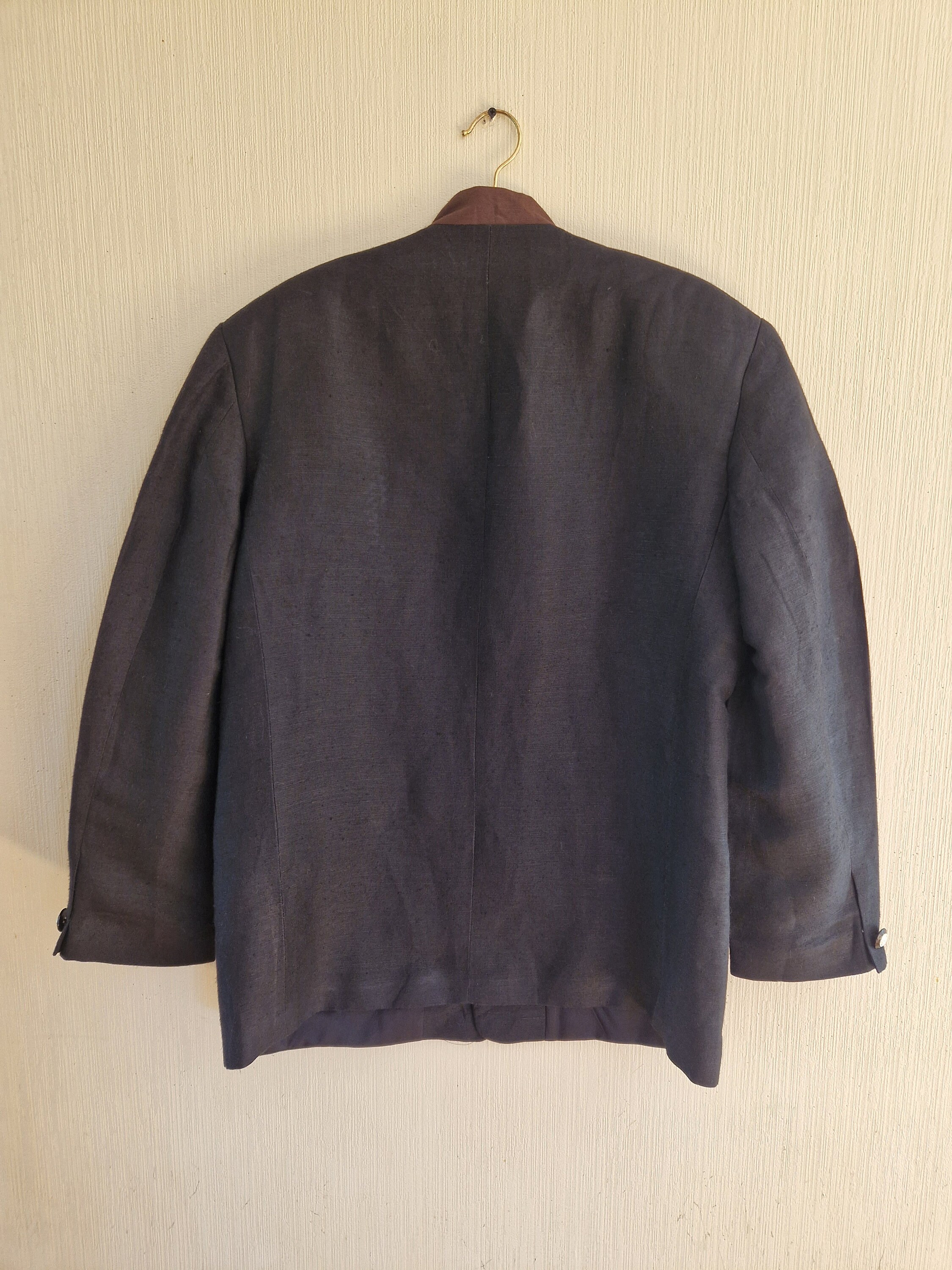 Vintage Black Classic Austrian Mens Tyrolean Traditional Folk