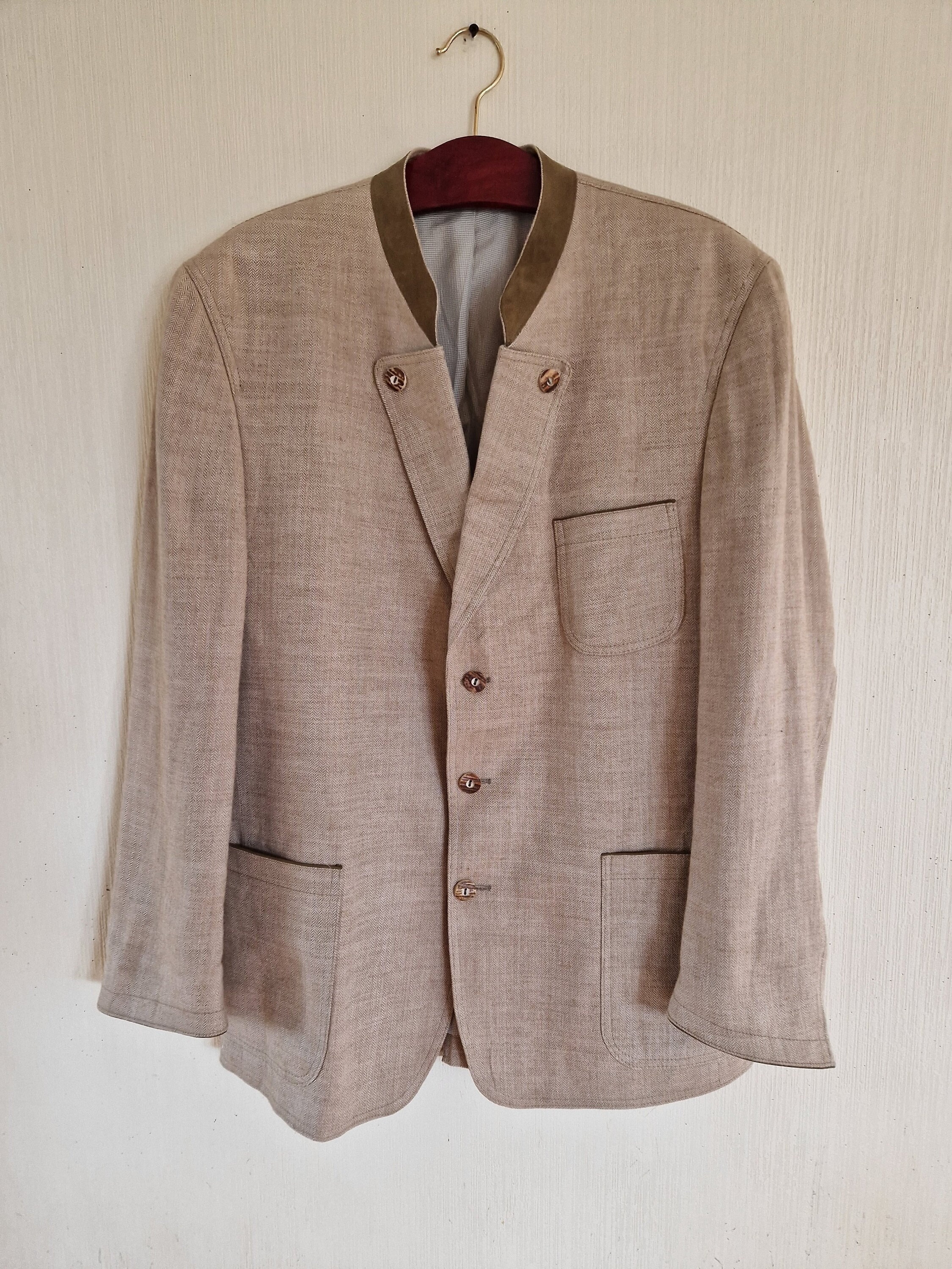 Vintage Classic Austrian Mens Tyrolean Traditional Folk