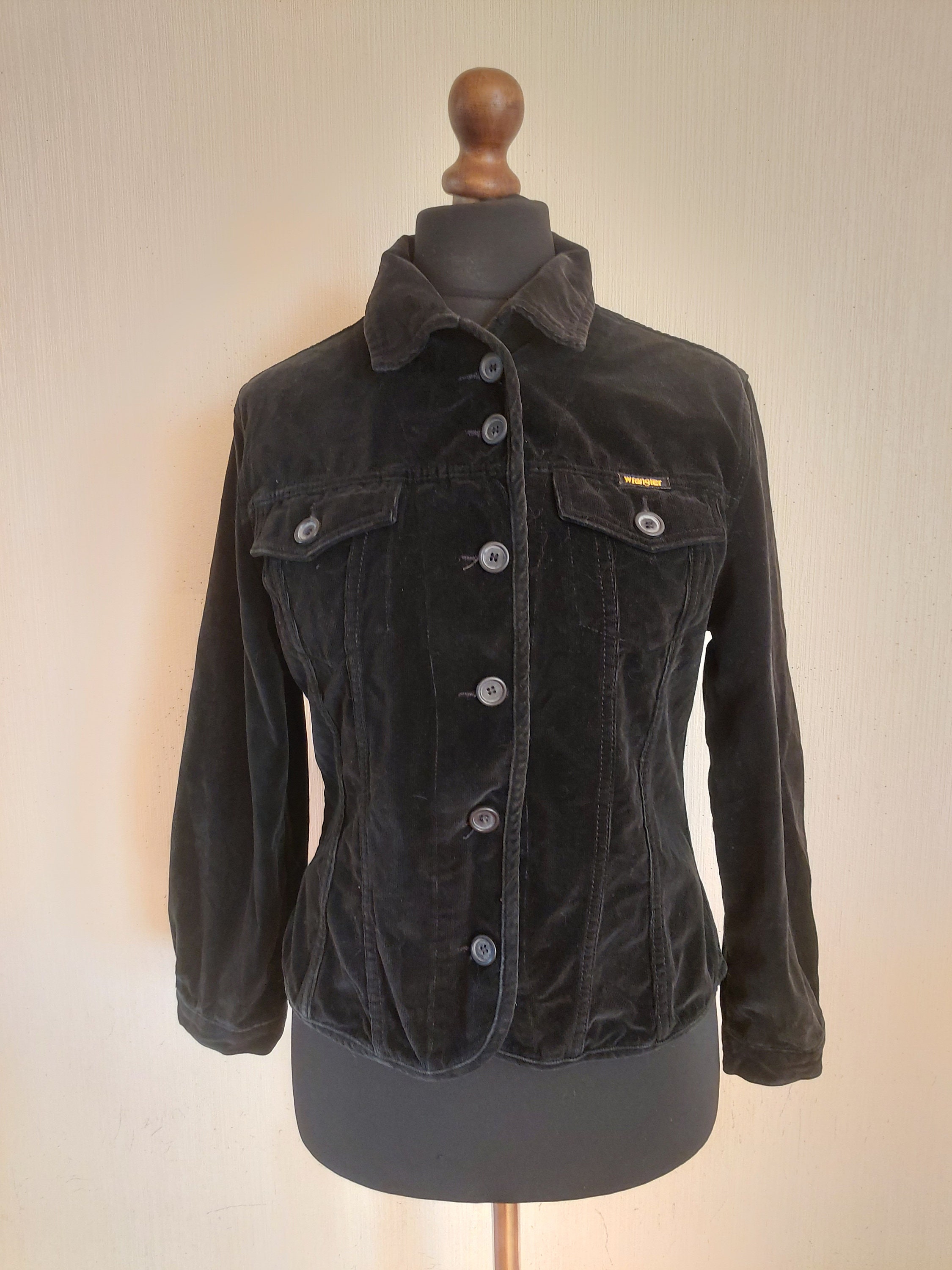 Vintage Black Corduroy Jacket - Etsy Vintage Black Corduroy Jacket - Etsy