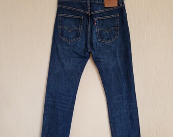 Jean Levi's 501 Droit - Taille W34 L34, Denim Bleu, Neuf Sans Étiquettes