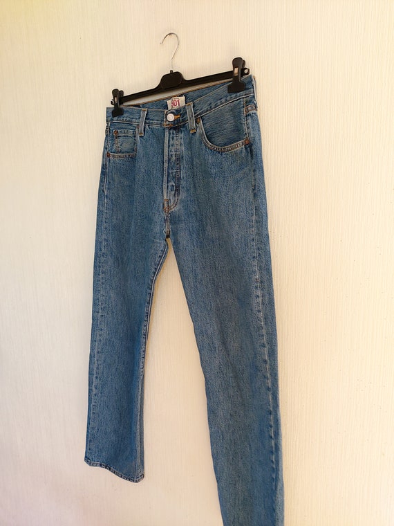 Vintage Levis 501 Blue Denim Jeans W34 L32 - Etsy
