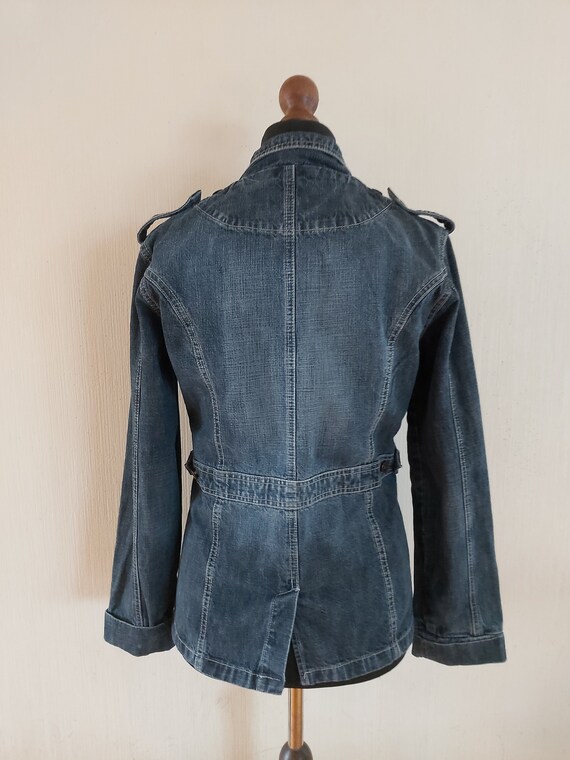 Vintage MISS SIXTY Denim Womens Jean Jacket Size … - image 4