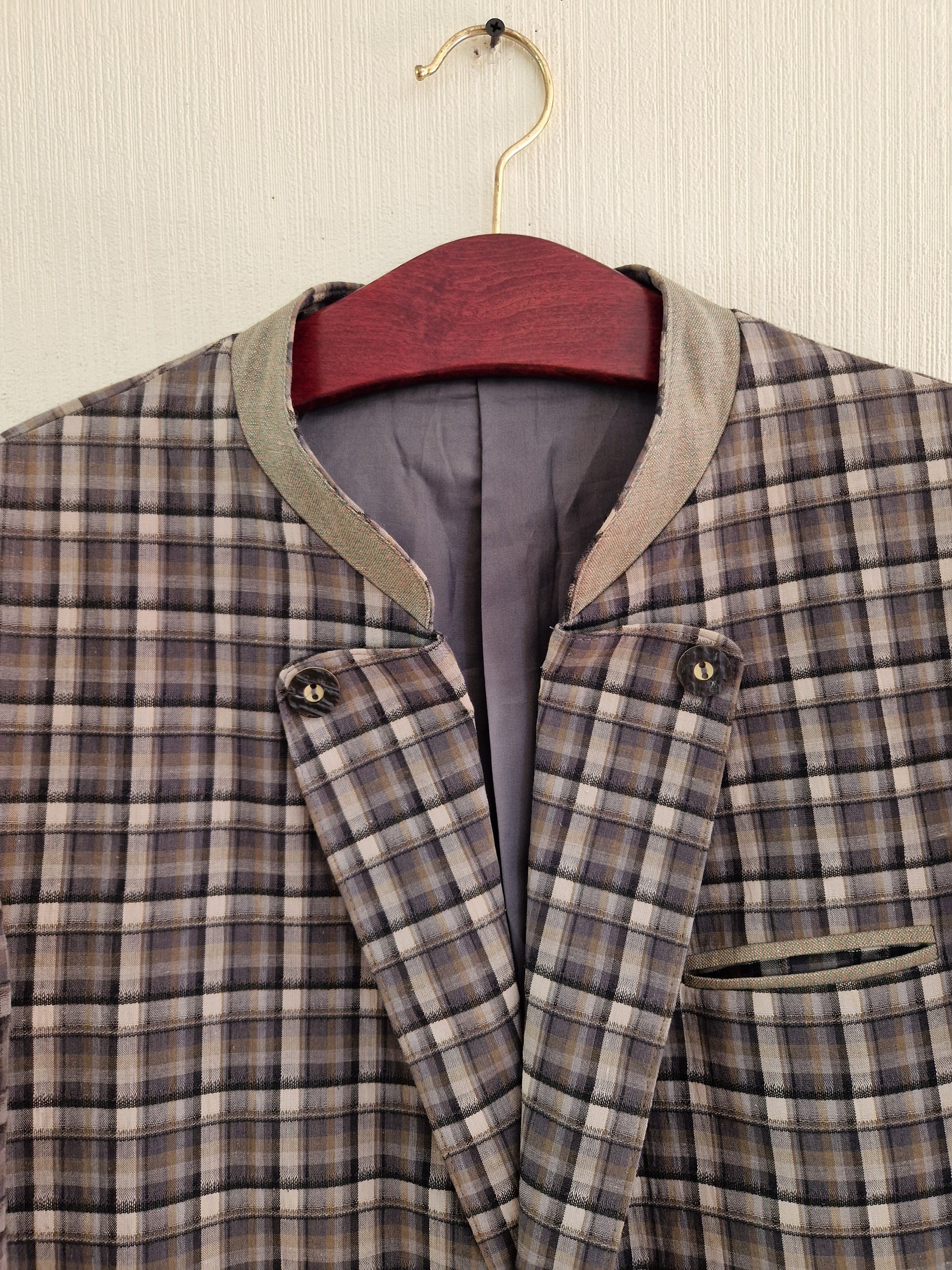 Vintage Classic Austrian Mens Tyrolean Traditional Folk Bavarian
