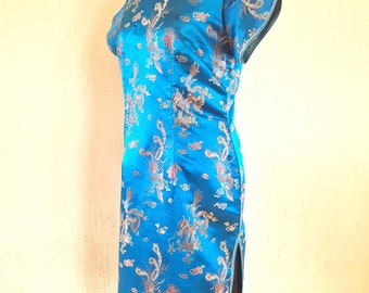 Vintage Asian Style Chinese Traditional Dress Xlarge to Xxlarge Vintage Asian Style Chinese Traditional Dress Xlarge to Xxlarge