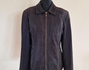 ヴィンテージ ダークブラウン 80年代 レザージャケット {W736} - Etsy 日本