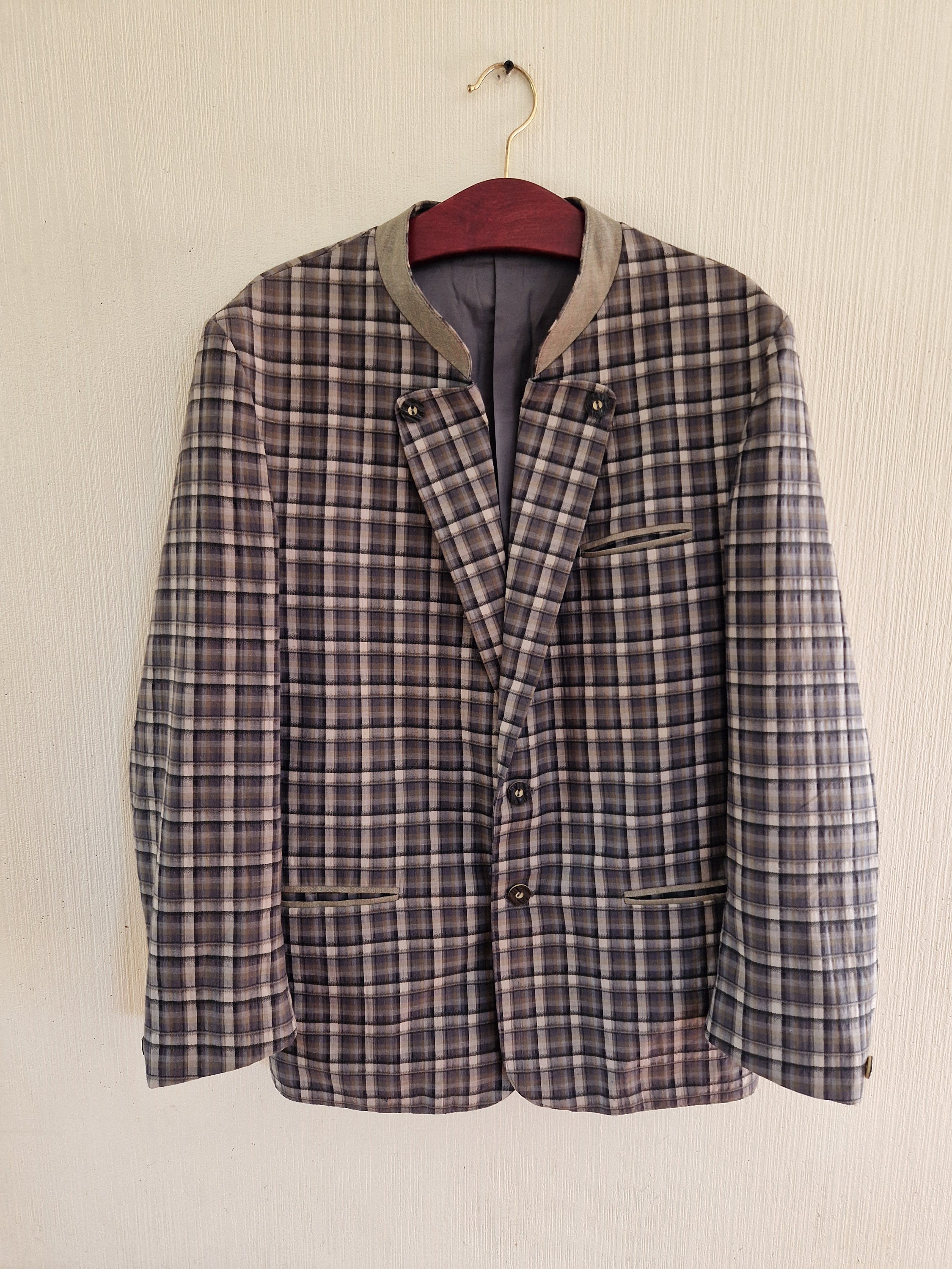 Vintage Classic Austrian Mens Tyrolean Traditional Folk Bavarian
