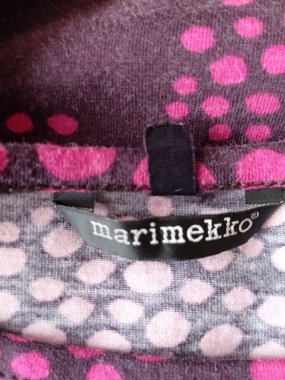 Vintage Marimekko Womens Cotton Top Size XSmall - image 5