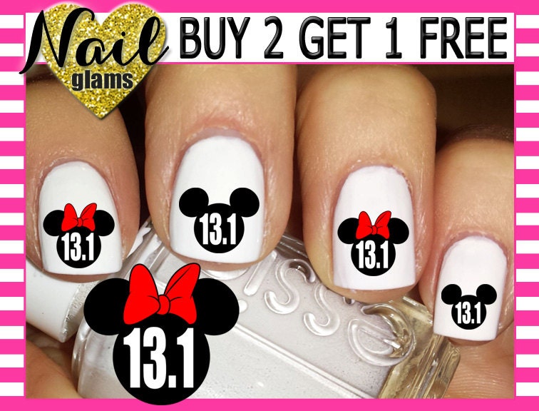 18+ Boston Marathon Nail Art