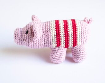 PATTERN: Per-Åke the pig | Crochet amigurumi PDF pattern