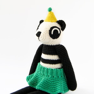PATTERN: Klara the panda | Crochet amigurumi panda PDF pattern