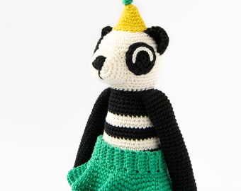 PATRÓN: Klara la panda / Patrón PDF amigurumi panda a crochet