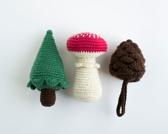 SCHEMA: Addobbi natalizi / Schema PDF amigurumi all'uncinetto