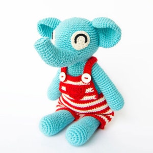 PATTERN: Ellie the elephant | Crochet amigurumi PDF pattern