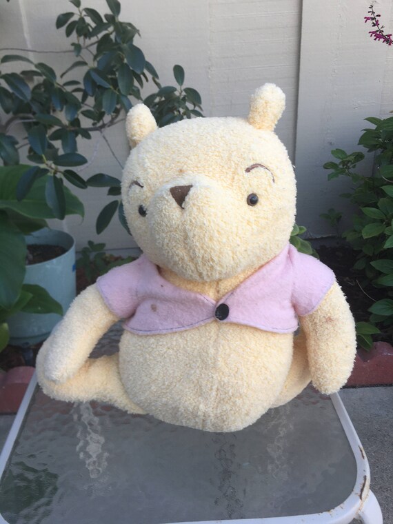 vintage winnie the pooh stuffed animal