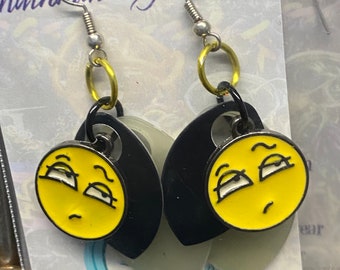 Handmade Scalemallie Earrings with Emoji