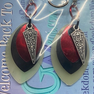 Handmade Scalemallie Earrings with Destroyer Charm