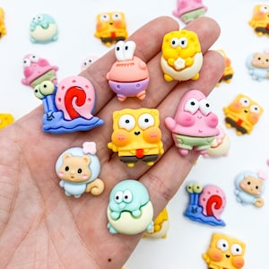 Cute Matte Sponge Mix Resin Charms, Nail Art, Nail Decoration, DIY, Jewelry Making Supplies, 3D charms, Decoden Charms