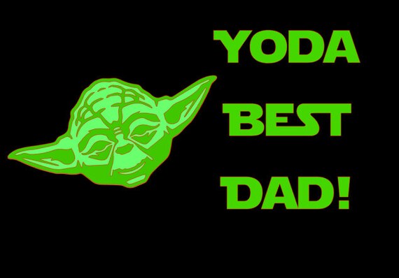Download Yoda Best Dad SVG Cut File | Etsy