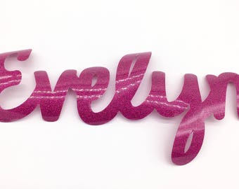 Maßgeschneiderte DIY Eisen auf Vinyl-Transfer - wählen Sie Ihre Schrift und Farbe!
