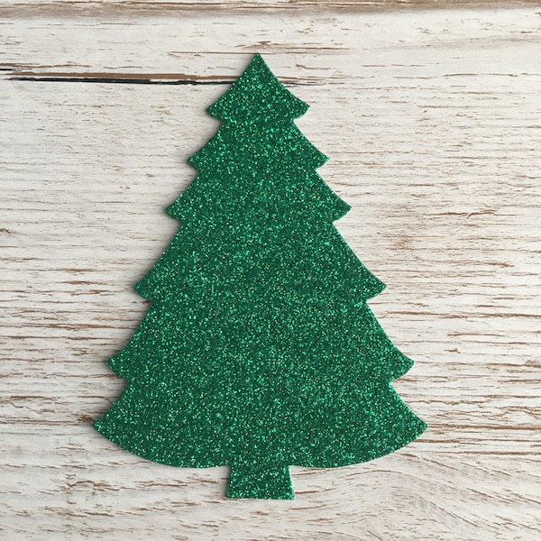 Iron on Christmas Tree - Heat Transfer Vinyl - Choose your colour!!