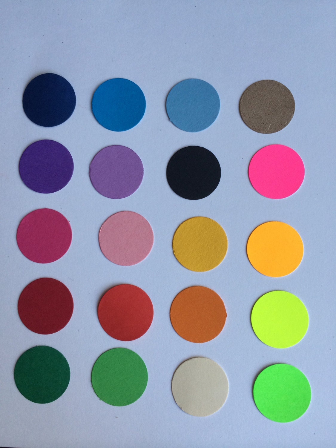 10 Cardboard / Cardstock Uppercase / Lowercase Letters 2 Etsy