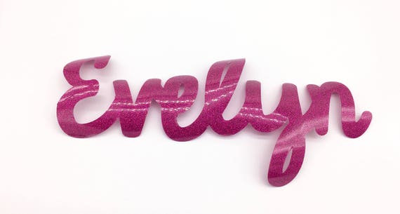 Customised DIY Iron On Vinyl Transfer - Choose your Font and Colour!
