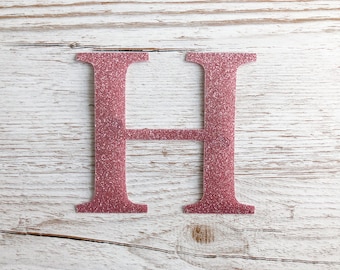 Großes 4 Zoll Heat Transfer Vinyl Bügeleisen auf Buchstabe