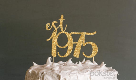 Cartelli Decorativi 50&deg; Compleanno - Oro E Nero - Realizzati Nel 1975 - Per Cortile E Giardino