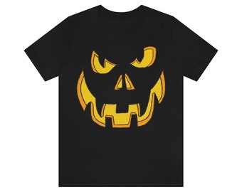 Jack O Lantern, Maillot Unisexe Short Sleeve Tee