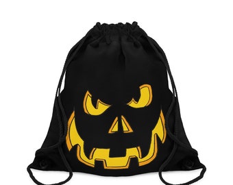 Jack O Lantern, Drawstring Bag