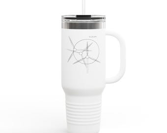 Clean Energy 40oz Travel Mug | Insulated Tumbler with Handle