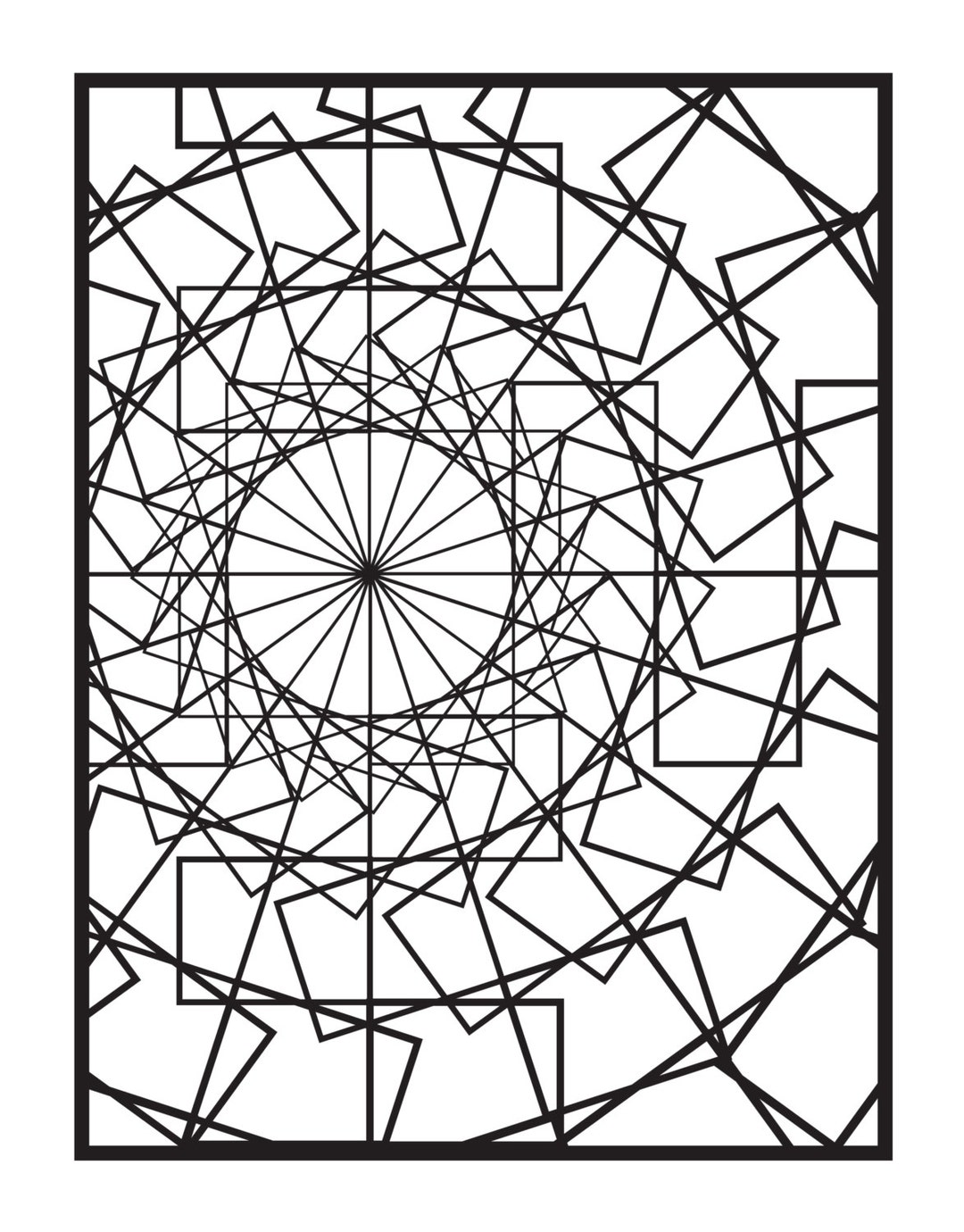 Spin. Coloring Book Page. Digital Download - Etsy