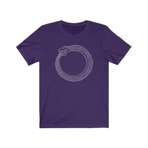 Ouroboros version légère Maillot Unisexe Short Sleeve Tee image 5