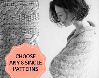 Choose Any 8 Knitting Patterns