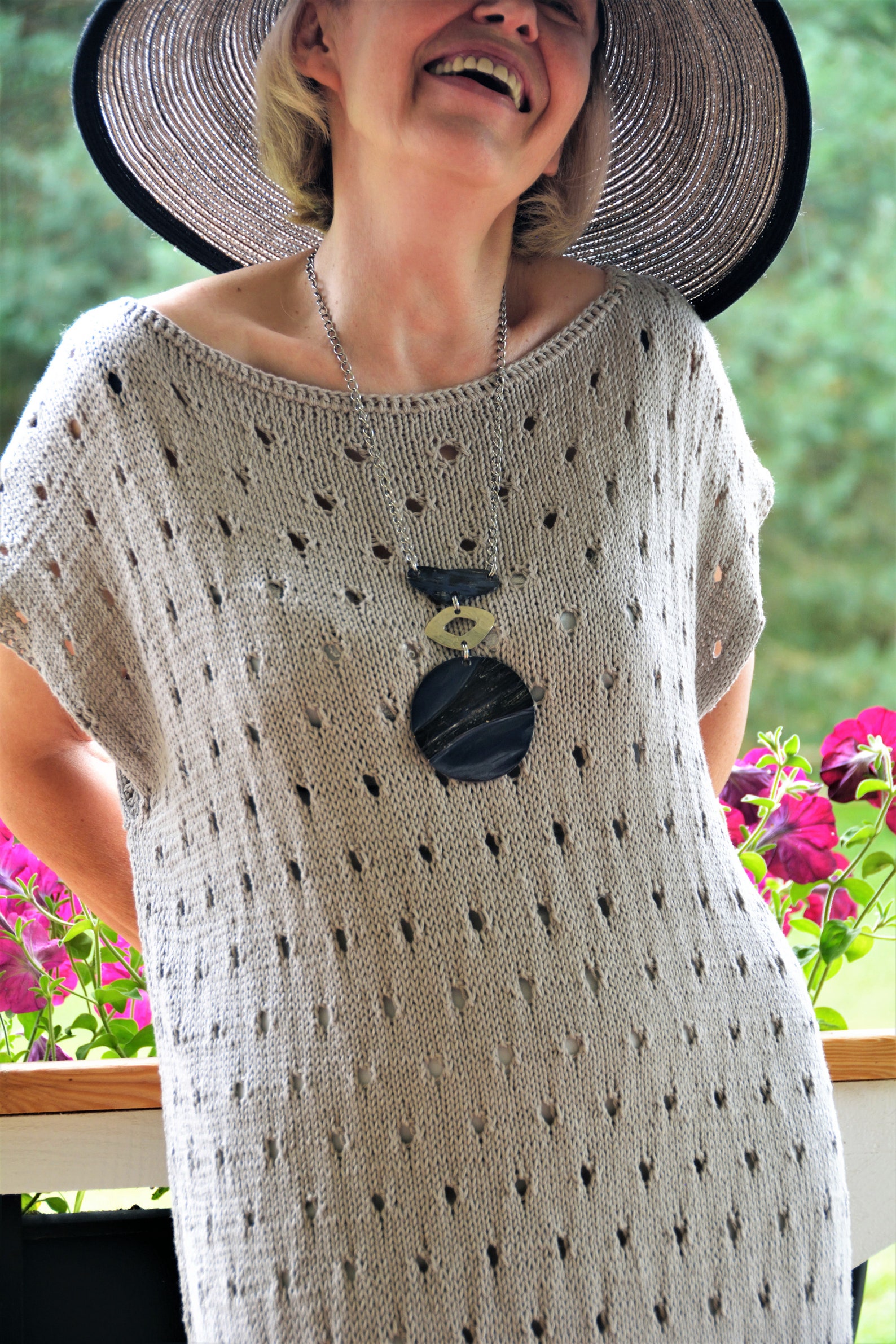 Cotton Knit Dress Knitting Pattern Dress Summer Dress Etsy