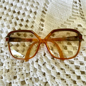 RARE Authentic Vintage 80s Christian Dior glasses frame with short sight lens , Model 2069 80 , Made in Germany