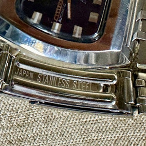 Vintage Citizen 28800 21 Jewels Automático, caja de acero inoxidable, reloj de mujer imagen 10