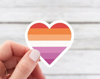 Bisexual Pride Flag Sticker | Bisexual Flag Heart Laptop Water Bottle ...