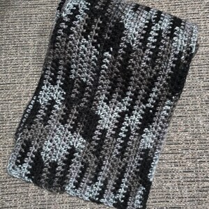 Crocheted Scarf, Winter Scarf, Christmas Scarf, Womens Scarf, Gift for Her, Mens Scarf, Warm Scarf, Gift for Him, unisex