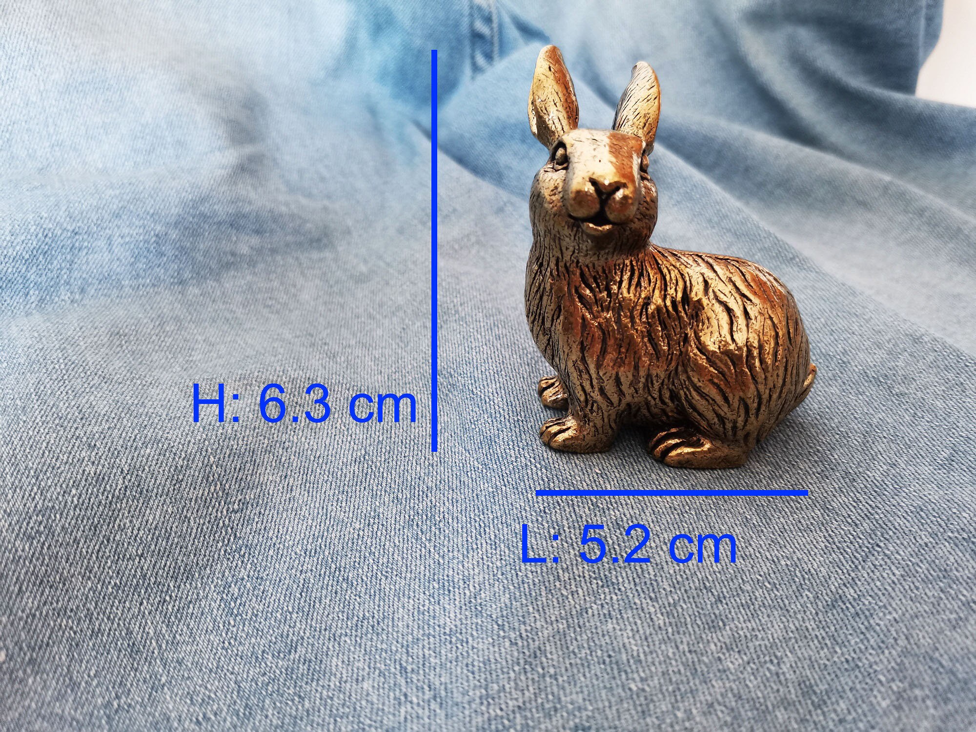 Brass Rabbit,brass Rabbit Statue,retro Brass Rabbit,antique Collection ...