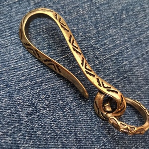 Belt Hook,Key Chain Hook,Brass Key Ring Hook,Key Hook,Custom Keychain,Leathercraft Hardware,Brass Keychain Custom,Fish Hook Key Chain,2A