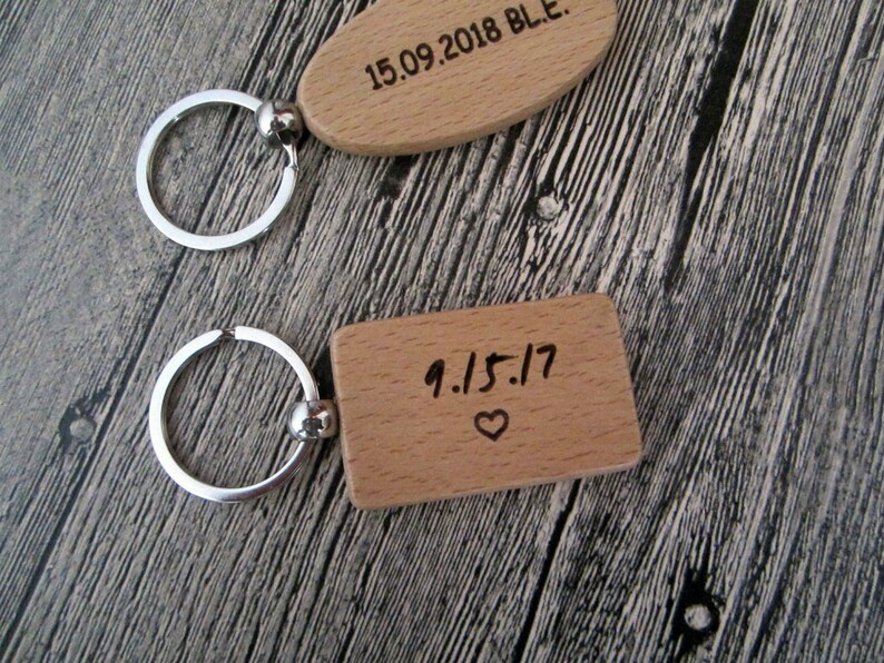 Personalized Wood Keychain,Customized Keychain,Engraved Keychain,Key Chains For Women,Key Chains For Men,Custom Key Ring,Custom Key Fob,2